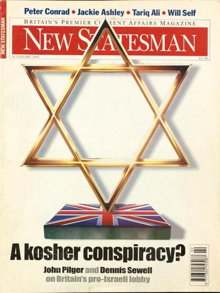 Front cover of 'New Statesman'.